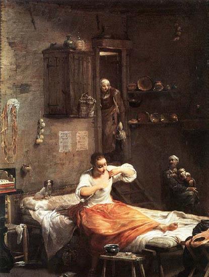 Giuseppe Maria Crespi Searcher for Fleas